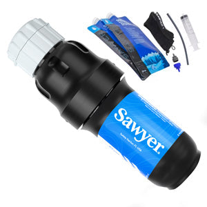Sawyer Point One Squeeze Water Filter System with 2 Pouches