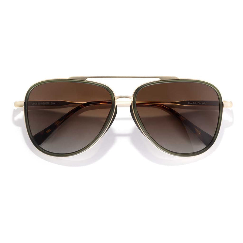 Sirocco Sunglasses - Evergreen Sepia