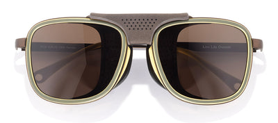 Sunski Ferrata - Olive Citrine Amber