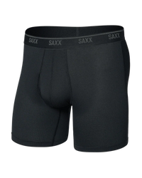 Quest Quickdry Mesh Boxer Brief - Black