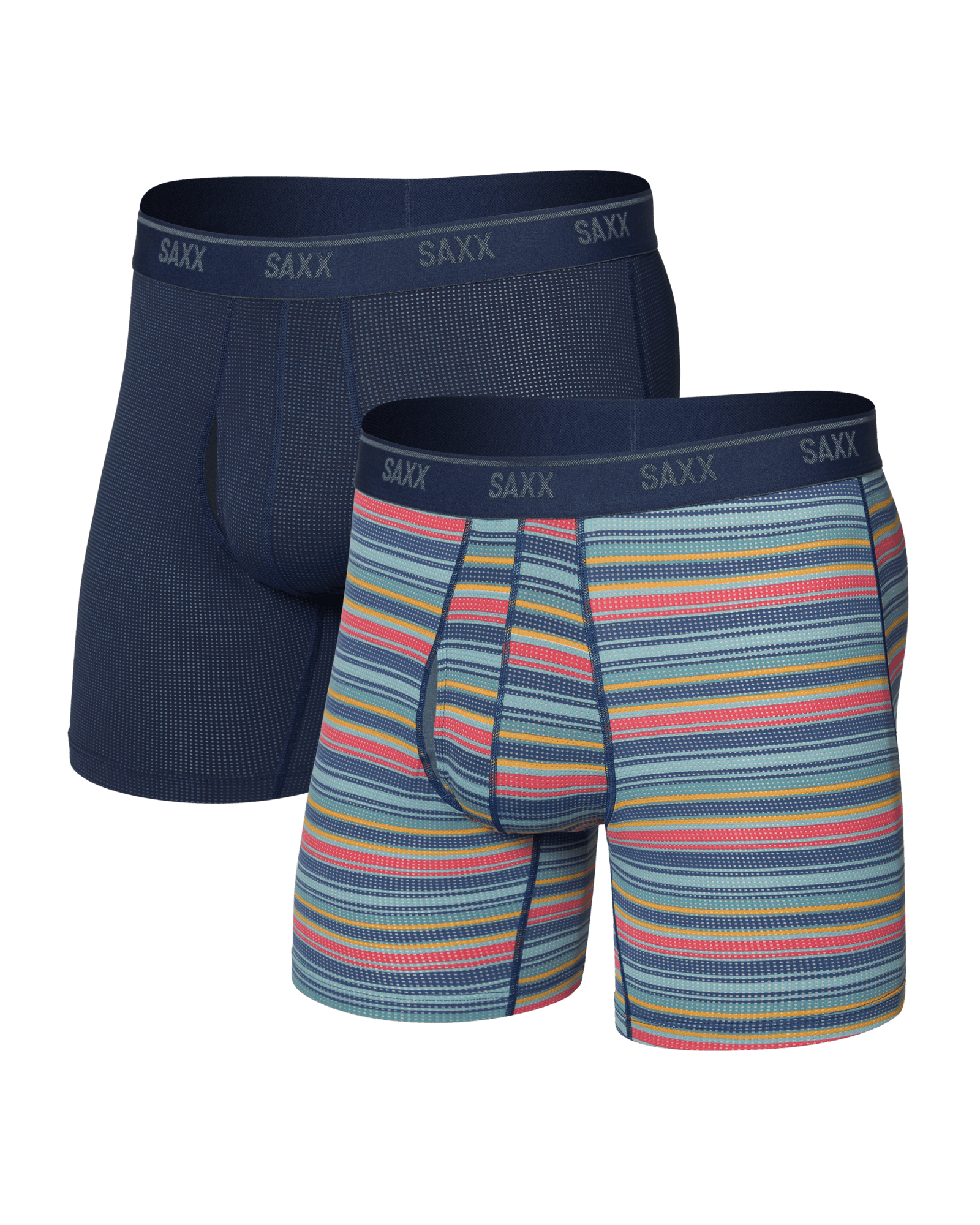Quest Quickdry Mesh Boxer Brief - Maritime
