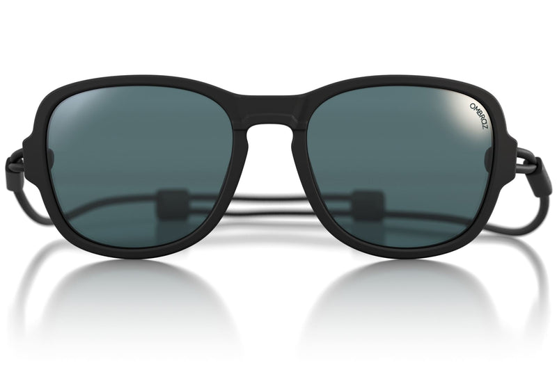 Teton Regular Sunglasses - Charcoal / Polarized Grey