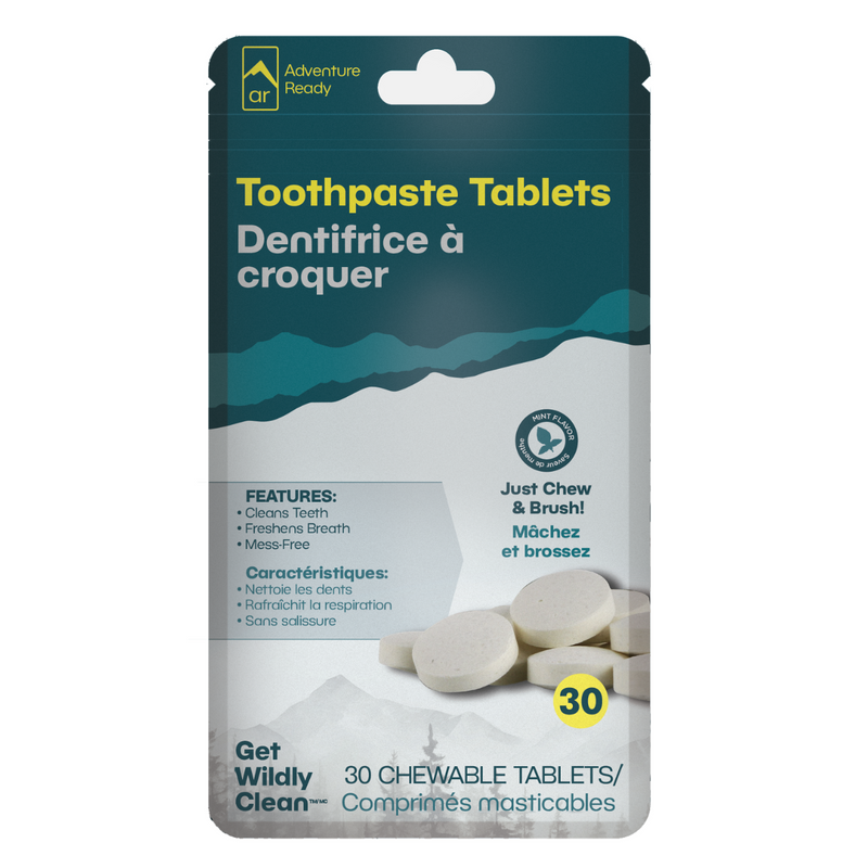 Adventure Ready Toothpaste Tablets Refill 30 Ct