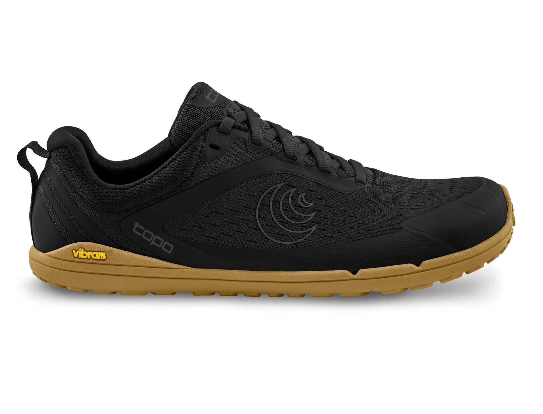 Mens Connect Trail Shoe - Black / Gum
