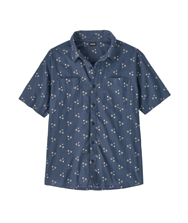 Patagonia Men's Back Step Shirt - Bouquet: Dolomite Blue