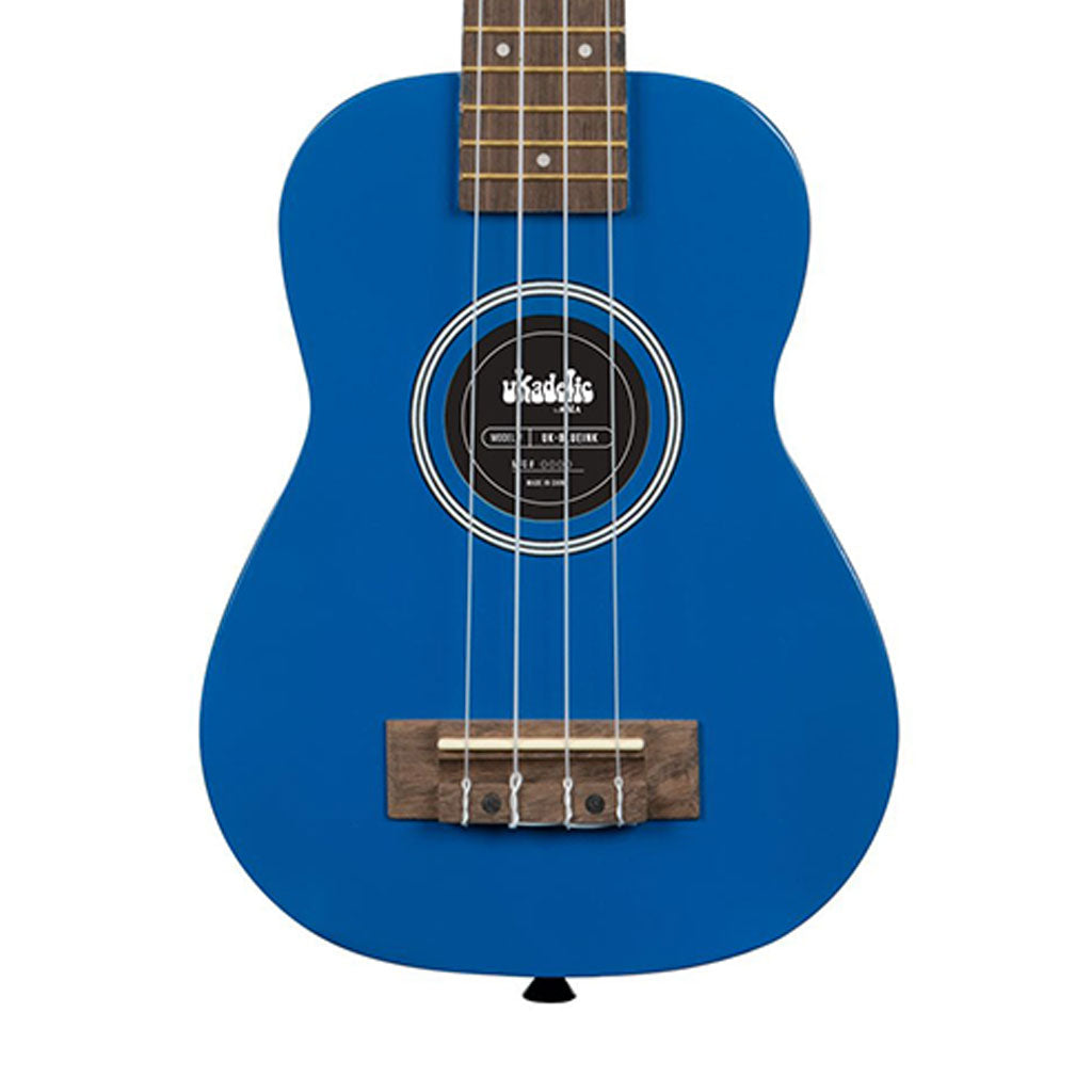 Burled Meranti Tenor - Blue Ink