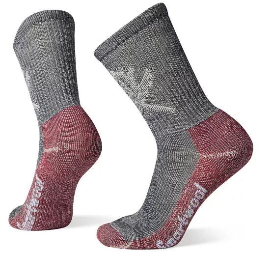 Smartwool Women's Classic Hike Light Cushion Leaf Pattern Crew Socks – Deep Navy