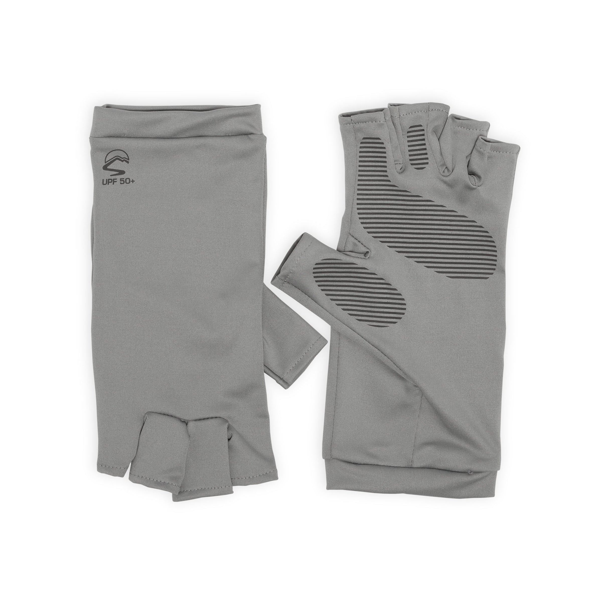 Uvshield Cool Gloves Fingerless - Quarry