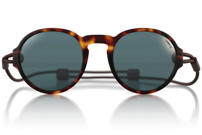 Ombraz Viale Regular Sunglasses - Charcoal / Non-Polarized Brown