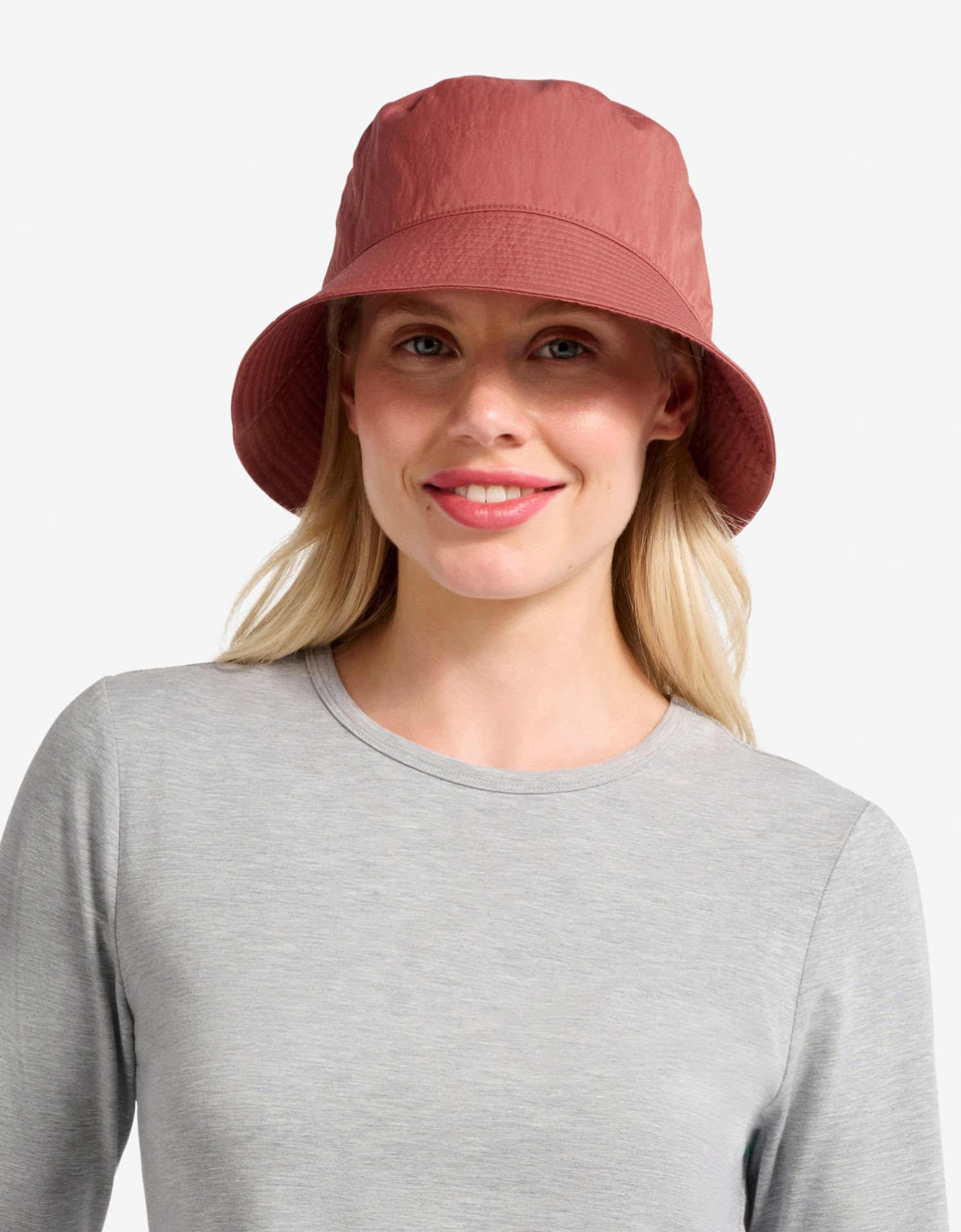 Bondi Bucket Hat - Earth Red