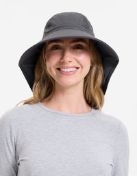 Trekker Sun Hat Upf 50 - Dark Grey