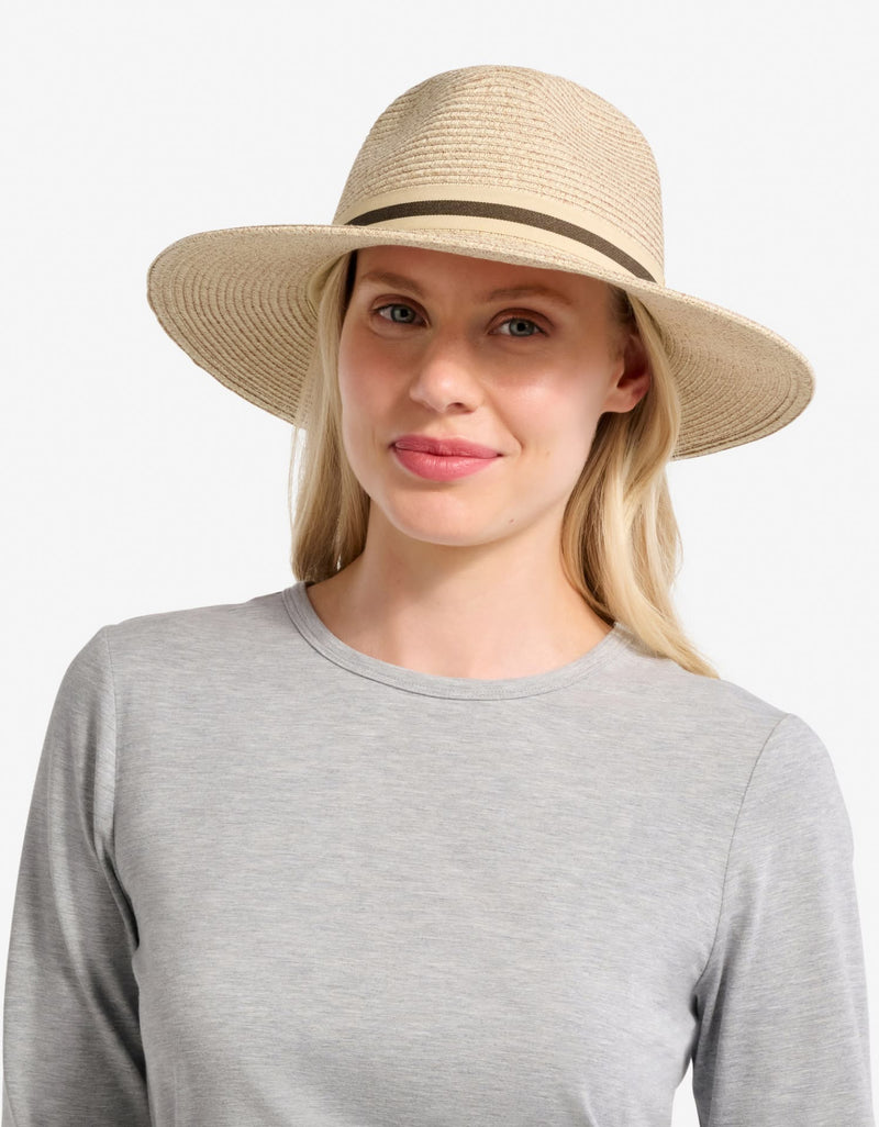 The Weekender Panama Style Hat Upf 50 - Barley
