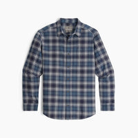 Mens Lieback Organic Cotton Flannel L S - French Roast Tahoe Plaid