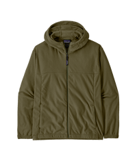 Patagonia Men's Textured Fleece Hoody - Basin Green