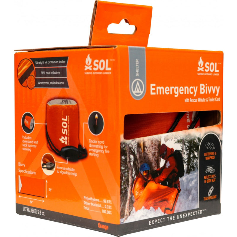 Emergency Bivvy with Rescue Whistle