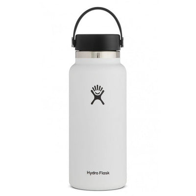 Hydro Flask 32 oz Wide Flex Cap - White
