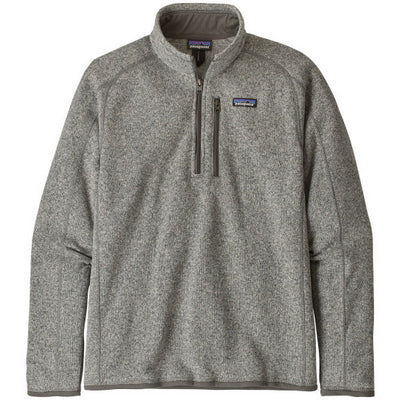 Patagonia Men's Better Sweater 1/4 Zip Fleece - Stonewash