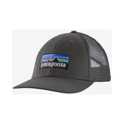 Patagonia P-6 Logo LoPro Trucker Hat - Forge Grey