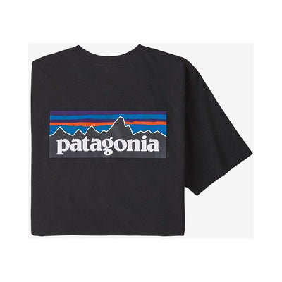 Patagonia Men's P-6 Logo Responsibili-Tee - Black