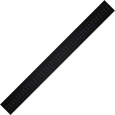 BlueWater 9/16" Tubular Web 7900 (sold by the foot) - Black