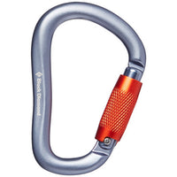 Black Diamond Rocklock Twistlock Carabiner - Gray