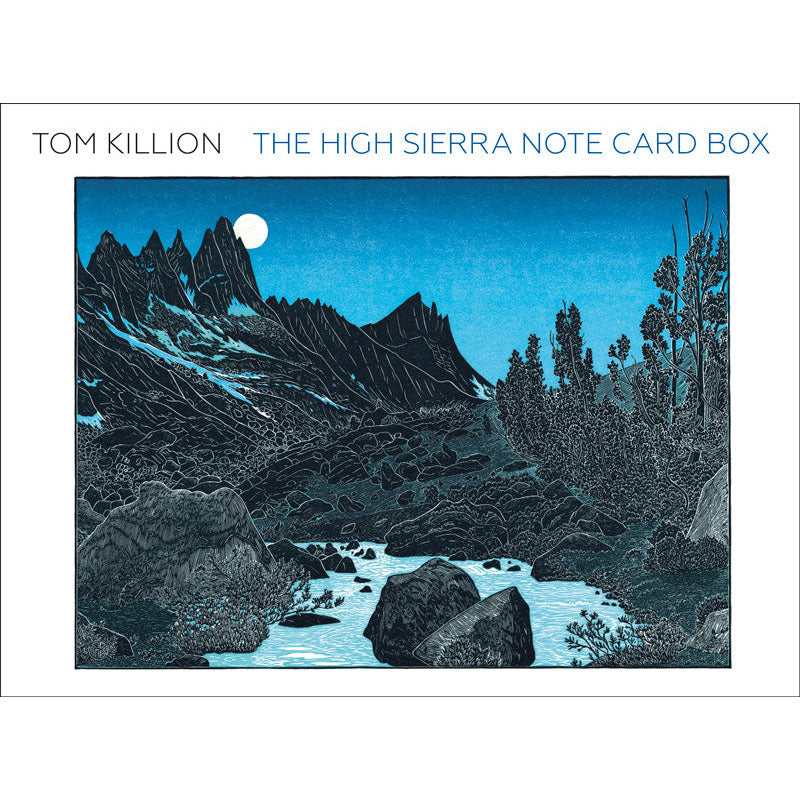 The High Sierra Note Card Box by Tom Killion