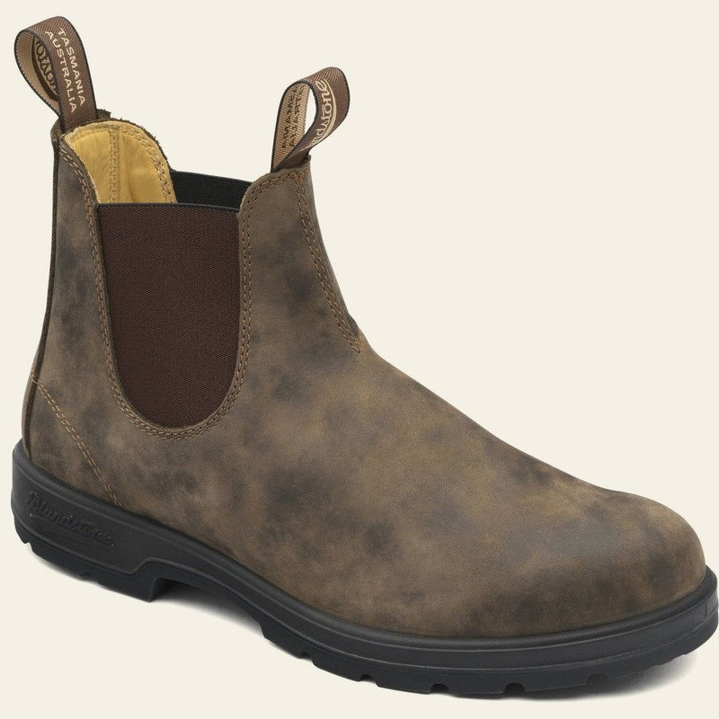 Style 585 Men's Chelsea Boots, Rustic Brown
