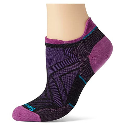Smartwool Women's Run Zero Cushion Low Ankle Socks - Charcoal