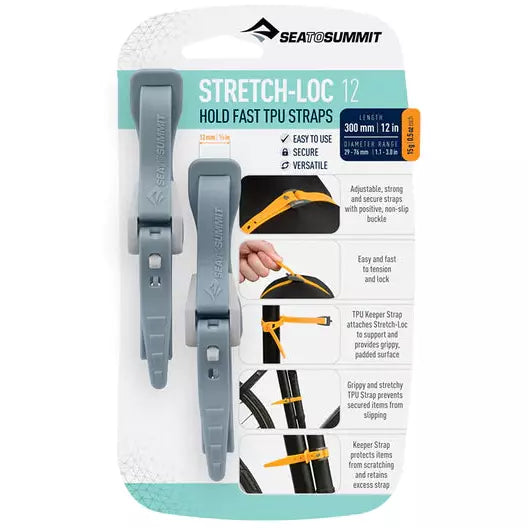 Stretch-Loc Grippy Tension Lock Straps 4 Pack