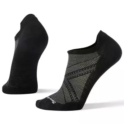 Smartwool Run Zero Cushion Low Ankle Socks - Black