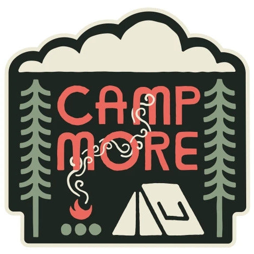 Camp More Sticker