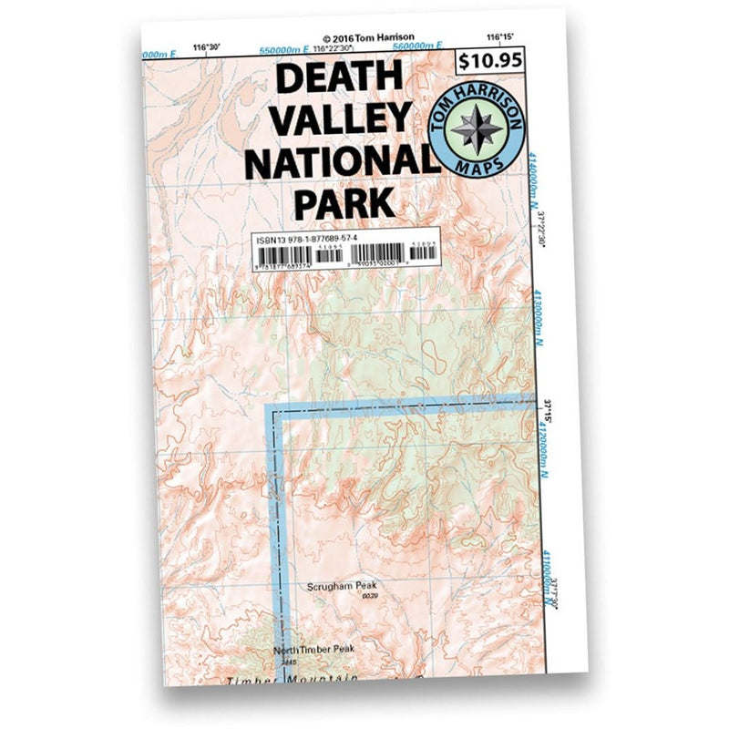 Death Valley Recreation Map