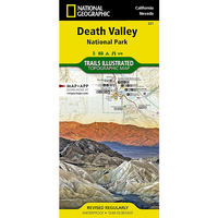 National Geographic Maps Death Valley National Park Map