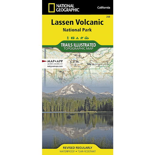 Lassen Volcanic National Park Map