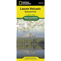 National Geographic Maps Lassen Volcanic National Park Map