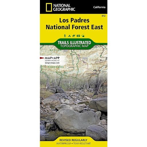Los Padres National Forest East Map