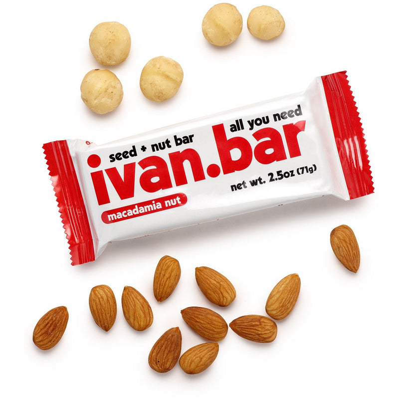 Ivan Bar Almond Macadamia Seed and Nut Bar