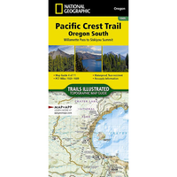 National Geographic Maps Pacific Crest Trail: Oregon South Map [Willamette Pass to Siskiyou Summit]