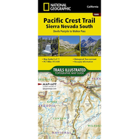 National Geographic Maps Pacific Crest Trail: Sierra Nevada South Map [Devil's Postpile to Walker Pass]