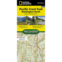 National Geographic Maps Pacific Crest Trail: Washington North Map [Canada to Snoqualmie Pass]