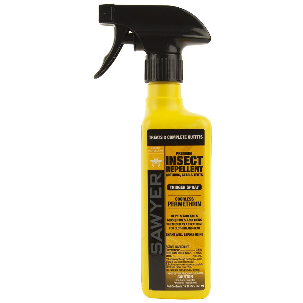 Sawyer Premium Insect Repellent Clothing, Gear & Tents (Trigger Spray Pump)