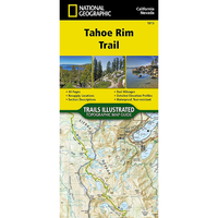 National Geographic Maps Tahoe Rim Trail Map