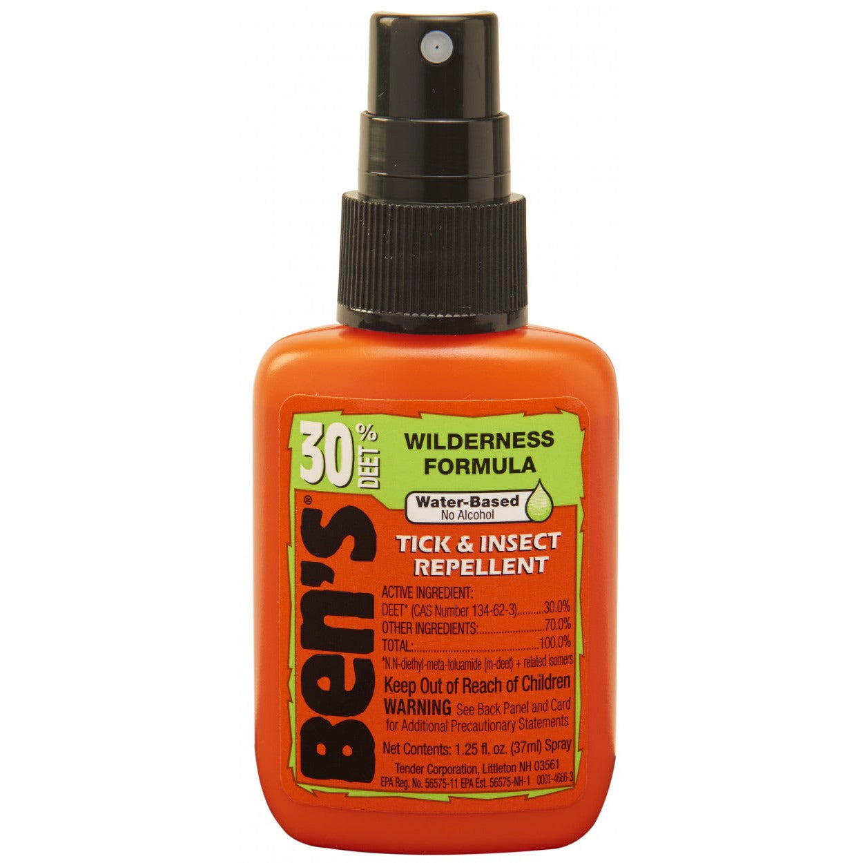 Ben's 30 Tick & Insect Repellent 1.25 oz. Pump Spray