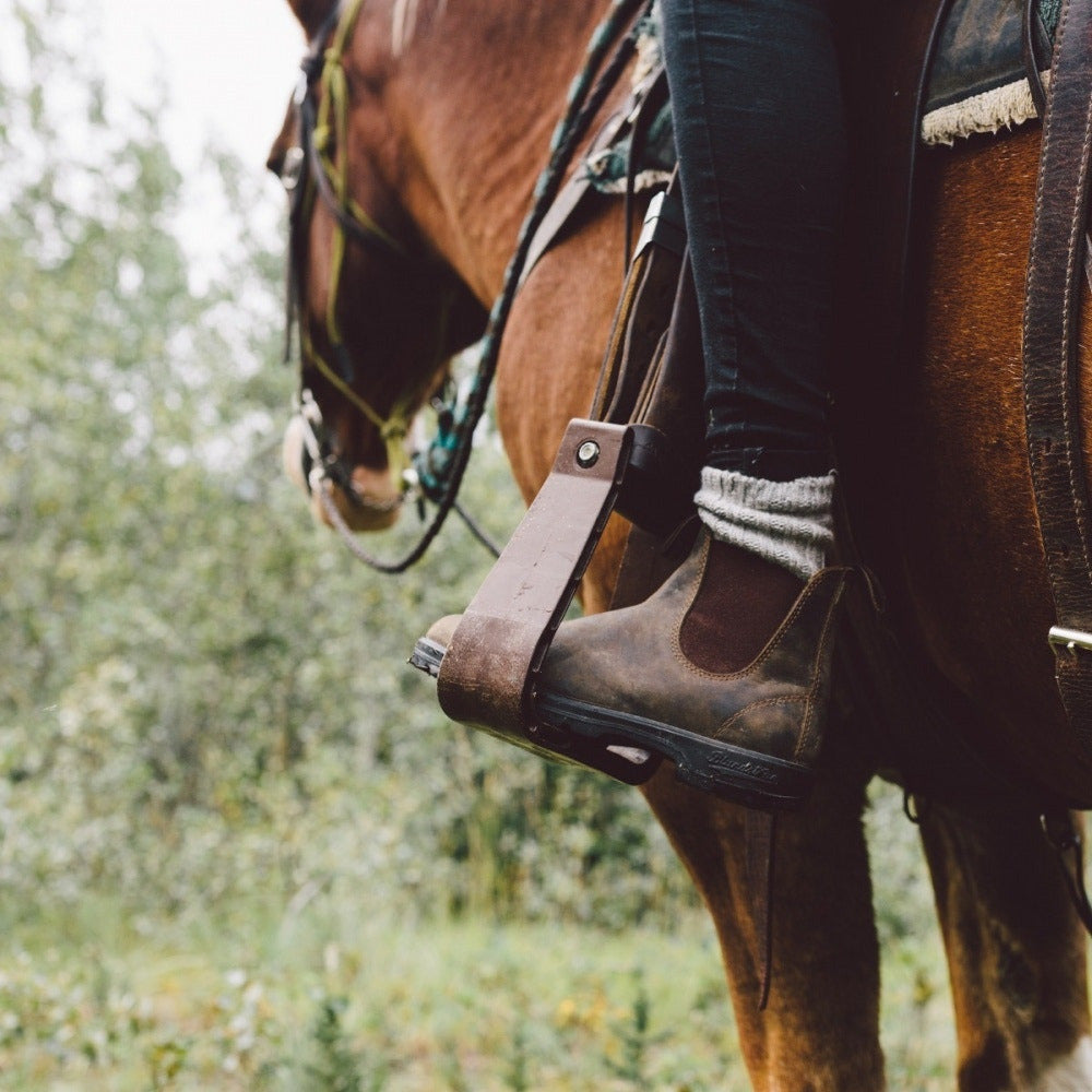 Style 585 Women s Rustic Brown Chelsea Boots