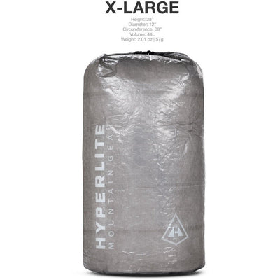 Hyperlite Mountain Gear Roll Top Stuff Sack - Grey