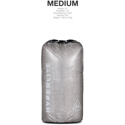 Hyperlite Mountain Gear Roll Top Stuff Sack - Grey