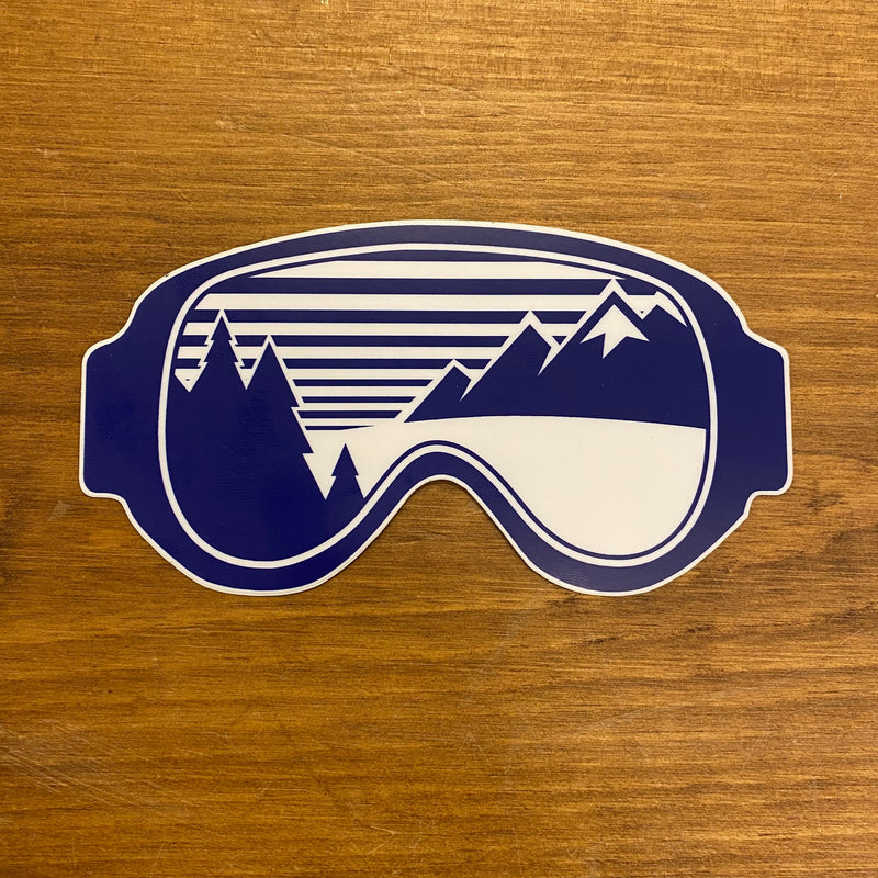 The Mountain Air Goggles Sticker
