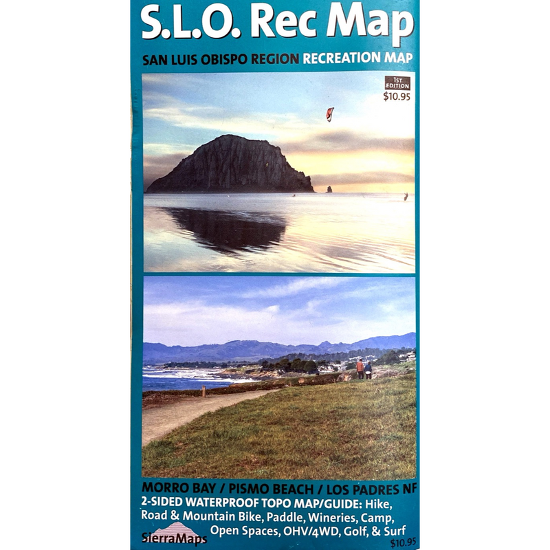 S.L.O. Rec Map - San Luis Obispo Region Recreation Map 2016