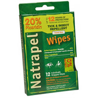 Natrapel Natrapel Picaridin 12-hour Wipes 12/box