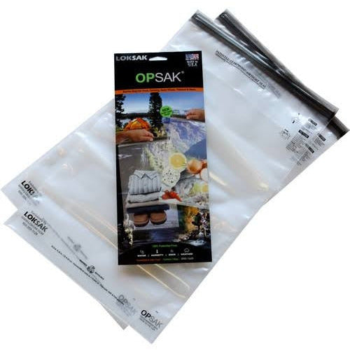 Opsak Odor Proof Re-Sealable Storage Bags 2 Pack